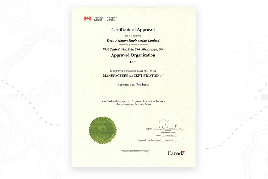 escaneado del certificado de homologación