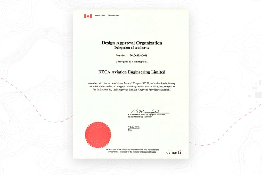 Afbeelding van DAO-certificaat