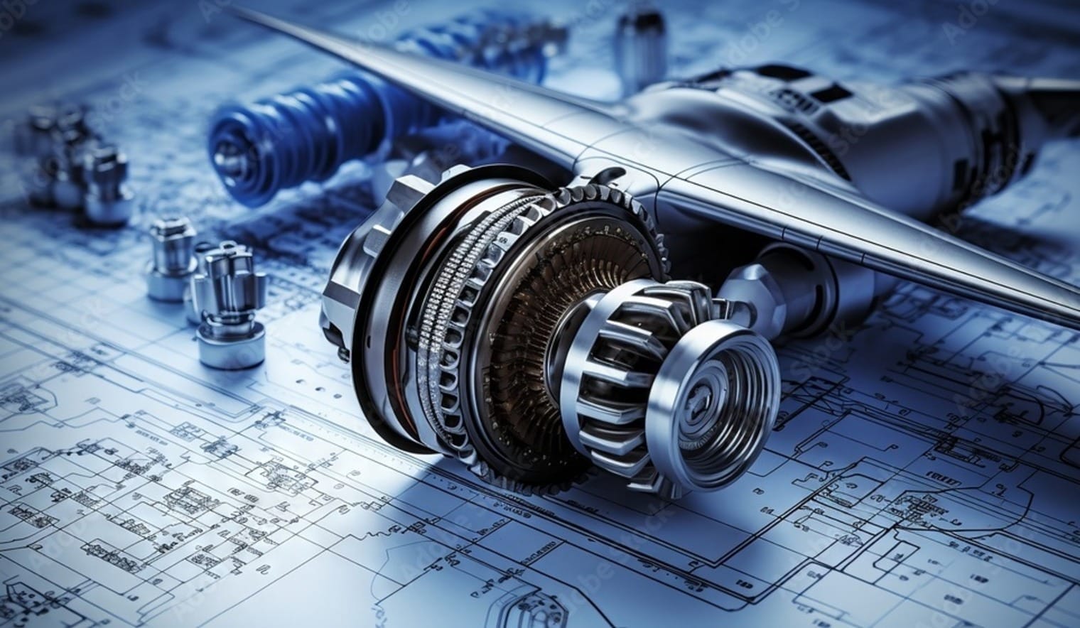 Image Adobe Stock de la capacité d'ingénierie aéronautique