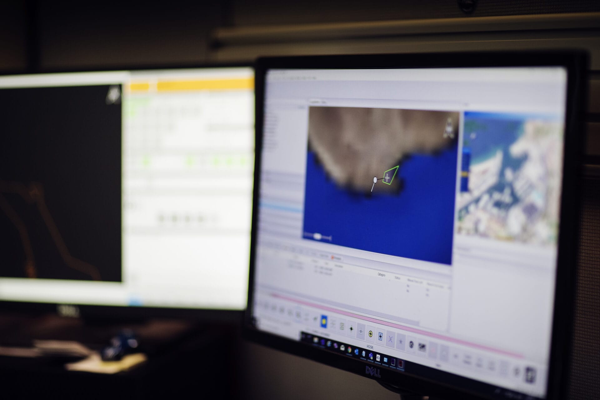 Instantánea de la captura de datos de AIMS-ISR